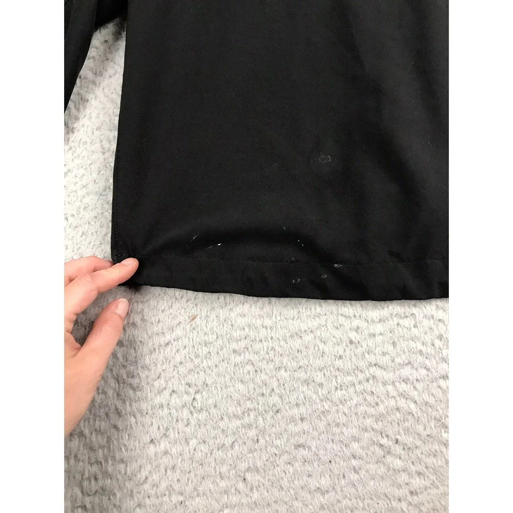 Travis Mathew Hooded Performance Rain Jacket‎ Mens S Black Softshell Full Zip